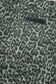 Gray Leopard Frayed Edge Wide Leg High Waist Jeans
