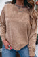 DUNE saved by grace Letter Embroidery Mineral Wash Loose Sweatshirt