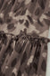 Brown Camo Print Wide Leg Casual Pants