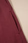 Red Sandalwood Frilled Detail Button Down Ruffle Short Sleeve Denim Mini Dress