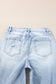 Beau Blue Light Wash Distressed Flare Jeans