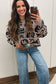Black Bows & Horseshoes Pattern Western Fashion Print Sweater