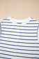 Sail Blue Casual Wide Leg 2pcs Pants Set