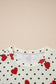 Beige Flower Heart Festive Valentine Blouse