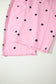 Phalaenopsis Polka Dot Print Bib Pocket Denim Barrel Overalls Jumpsuit